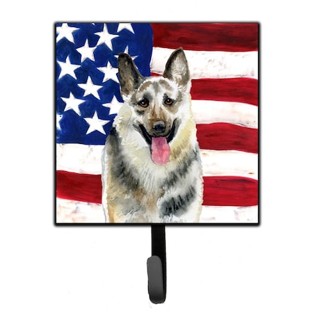 Carolines Treasures East-European Shepherd Patriotic Leash or Key Holder BB9649SH4